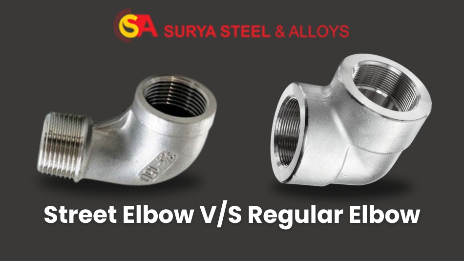 Street Elbow VS Regular Elbow
